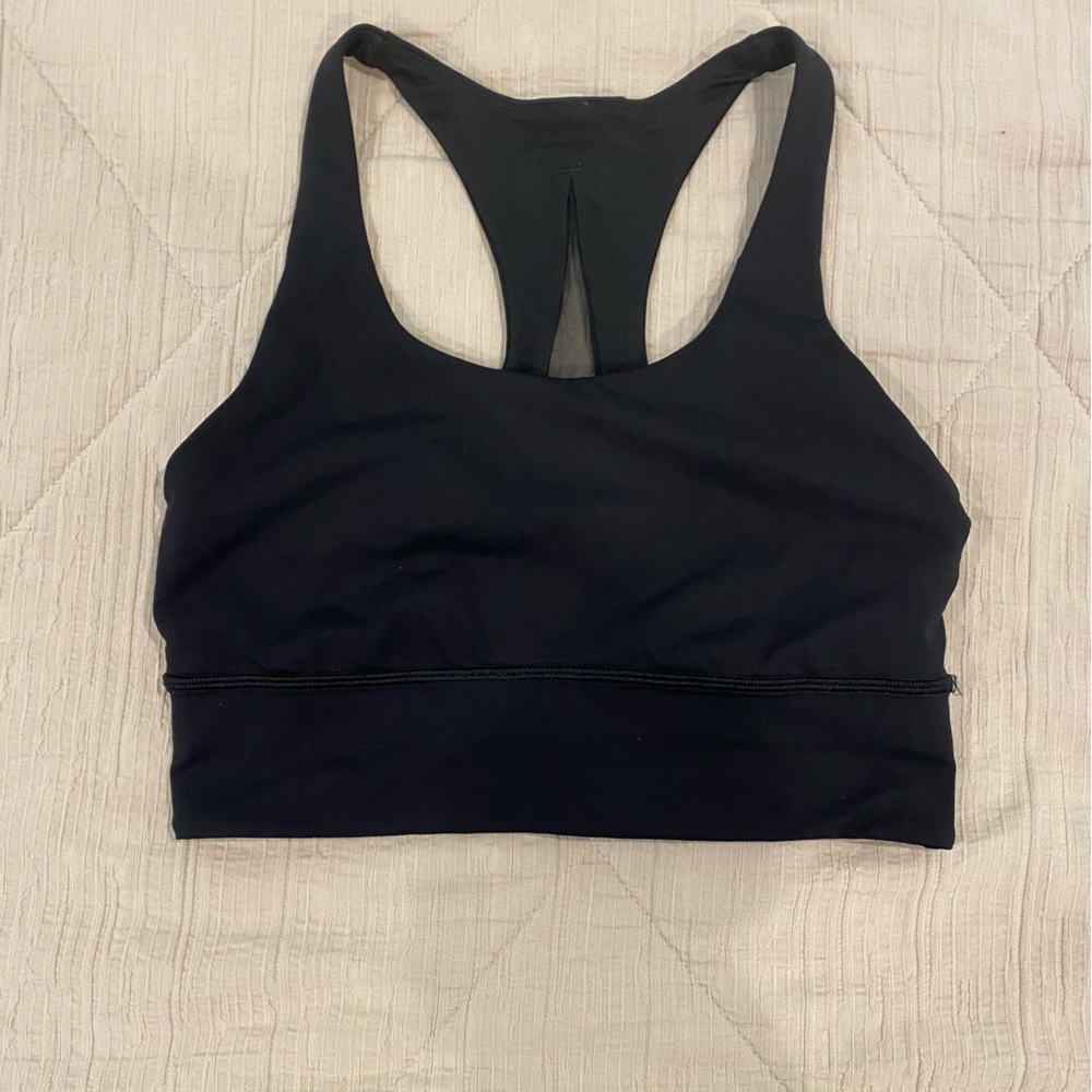 black lululemon bra